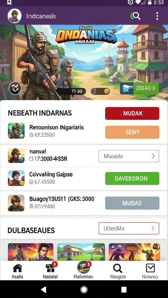 Screenshot neoparty nomor 3